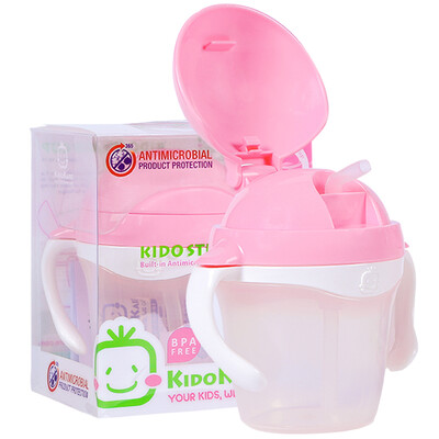 

small mediated toot (KIDOKARE) straw cup pink KK-14 PN