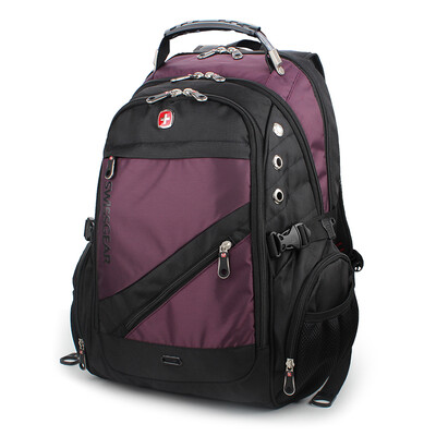 

SWISSGEAR Shoulder Bag Men&Women Waterproofing 156 &quotComputer Bag Large Capacity Travel Bag SA-1418 Purple