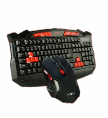 

Wireless mouse&keyboard set mute waterproof power saving computer game super thin wireless mouse