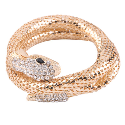 

Cool Simple Style Tone Snake Punk Street Style Fashion Couple Bracelet Gift