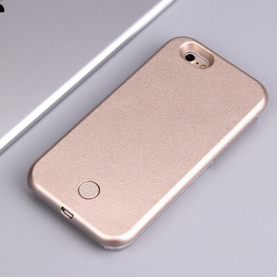 

Luxury LED Selfie Phone Case Cover For iphone 7 Fashion Back Protection Cover For iphone 7 plus 2016 Hot Sale