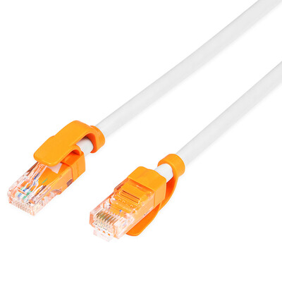 

Baotouke PowerSync CLN5GAR8200 Cat5 ultra-five network cable anti-swing round two-color twisted 100 megahertz color with orange head 20 meters