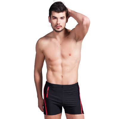

Odd sea QIHAI men&39s angle fashion quick-drying high-elastic swimsuits men&39s swimsuit XL black 84627-6