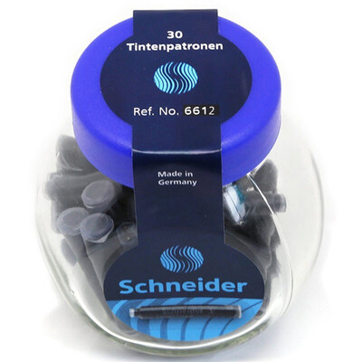 

Schneider (Schneider) чернильный мешок ручка чернила локоть Европейский стандарт ручка для 6612 синий черный 30 бутылок