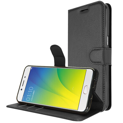 

KOOLIFE OPPOR9S телефона оболочка защитного чехла / флип кожа / кожа популярных брендов карты / мягкая оболочка подходит для OPPO r9s рельефного - черная