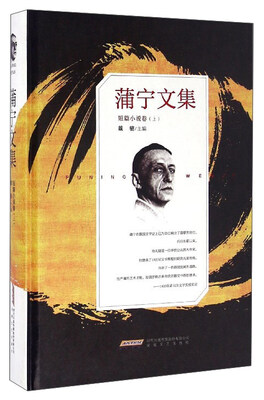 

蒲宁文集（短篇小说卷 上）