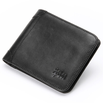 

PTU Men's Business Casual Short Section Wallet