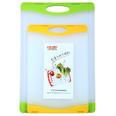 

Джия Чи Нескользящие разделочная доска пластиковые разделочные доски набор 2 устанавливает BT15 (29,5 * 20 * 1см + 36,5 * 25 * 1см)