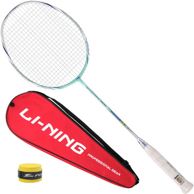 

Li Ning LI-NING младший высококачественный полный углерод бадминтон ракетка одиночный выстрел HC1900 фиолетовый (уже резьбовые)