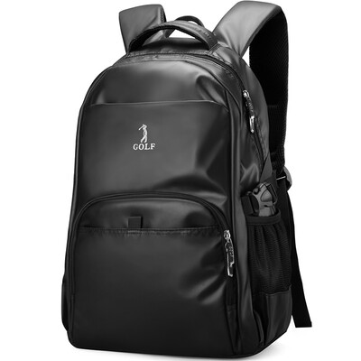 

Golf GOLF Waterproof Large Capacity Shoulder Bag Male Backpack Student Bag D583732 Black