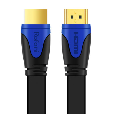 

Rofani A6 HDMI Adapter Версия 2.0K 4K HD адаптер адаптер для ноутбука адаптер для видео 3D-видео адаптер 1,5 м