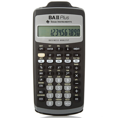

TI (Texas Instruments) TI BAII плюс финансовые калькуляторы
