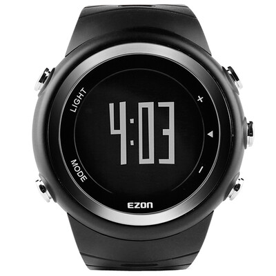 

EZON should run the meter pedometer electronic watch multi-function sports watch men&39s watch electronic watch outdoor watch T023B01