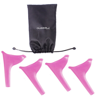 

Female Lightweight Plastic Portable Travel Urination Device, Pack of 4