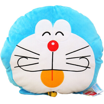 

Doraemon Doraemon plush toys warm hand pillow warm hand pillow multi-functional doll pad afternoon pendulum pillow puppies pillow doll DL2019-1 rainbow blue