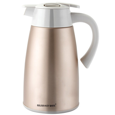 

Golden Key GOLDEN KEY 304 vacuum kettle Mingtai anti-overflow sealing insulation pot soil Hao gold GK-2100A3T-G
