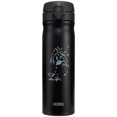 

THERMOS Insulation Cup Insulation Bottle 550ml High Vacuum Stainless Steel Snow Leopard Series TCMB-551BK SL