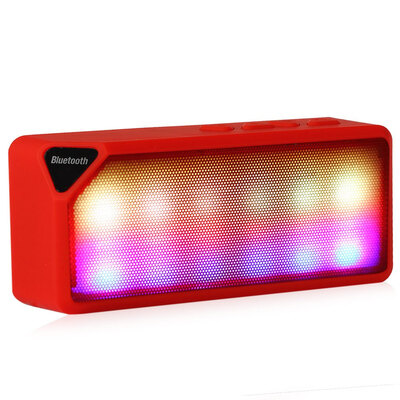 

Mini Bluetooth Speaker X3S TF USB FM Radio Wireless Portable Music Sound Box Subwoofer Loudspeakers with Mic for iOS Android