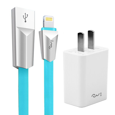 

5V / 2A + zinc alloy data cable) for iphone7 / 6 / 6S / PLUS / 5S / 5 ipad (i-mu) mobile phone charging kit power adapter charging head (5V / 2A + zinc alloy data cable