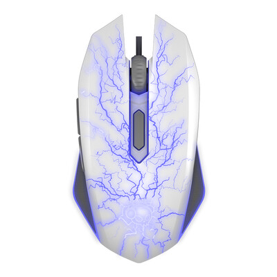 

AKKO AML Lightning Cat Wired Game Mouse White