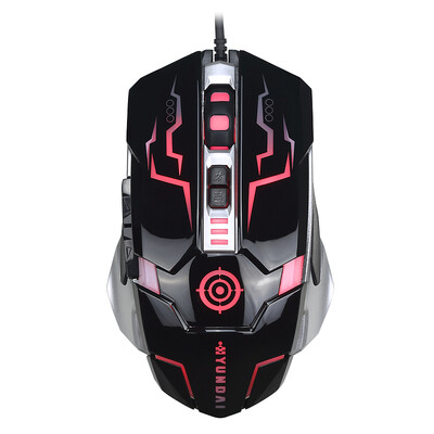 

Современный (HYUNDAI) HY-G10 эмиссия света конкурируя мышь игры противовес LOL CF игра Черной