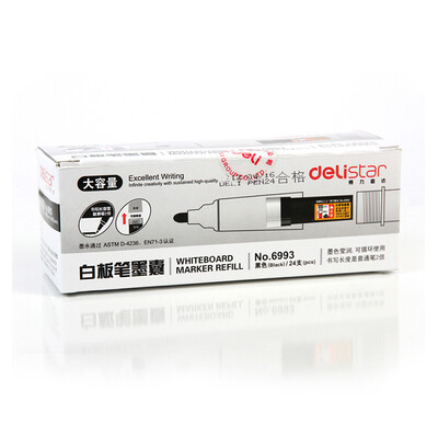 

Effective (deli) 6993 whiteboard pen ink bag (black) 24 loaded