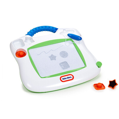

Little Tikes (Little Tikes) магнитная доска для рисования развивающих игрушки двухсторонних для детей ребенок небольшой доски краски WordPad 621772M