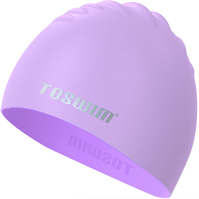 

TOSWIM swimming cap waterproof fashion solid color comfortable swimming cap silicone swimming cap