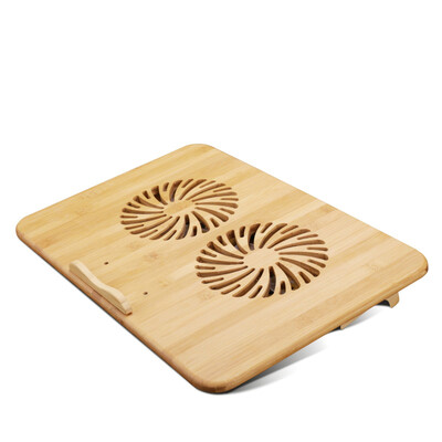 

Ноутбук радиатор 14-дюймовый 15,6-дюймовый 17-дюймовый компьютер база бамбук стент антистатические немой вентилятор компьютерная п