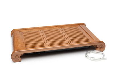 

Solar Circle Bamboo Gongfu Tea Serving Tray 5029cm