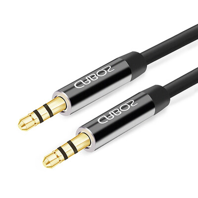 

Ferguson cabos F001208 aux audio line car with 35mm male on the bus phone phone audio line 8 meters metal black