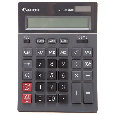 

(Canon) AS-2222 Desktop Series калькулятор