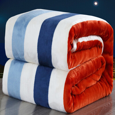 

HONGRUI coral velvet flannel thick blanket 150200cm