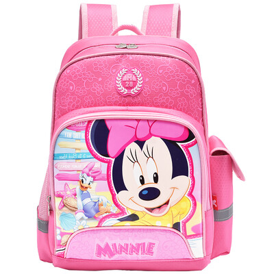 

Disney мультфильм милые ученики начальной школы сумка детская сумка Minnie розовый раздел DB96151B