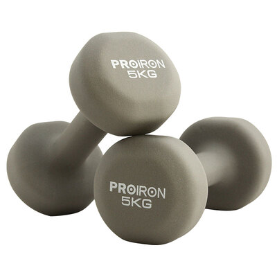 

PROIRON color matte scrub dumbbell Zheng Duoyan jump gymnastics dumbbell suit fitness equipment sporting goods 5 kg