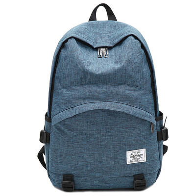 

Одна тысяча г-жа лето Корейский досуг путешествия рюкзак сумка женские сумки младших студентов средней школы мужской моды +889 синий