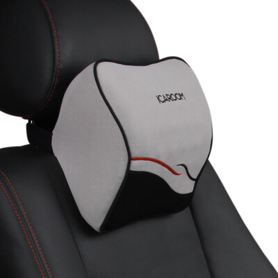 

Jingdong supermarket] car house (ICAROOM) car headrest space memory cotton neck pillow car cushions coffee color I16-869A-506