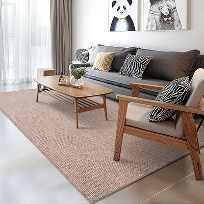 

Rich home (FOOJO) round robin living room bedroom carpet camel 160 * 230cm