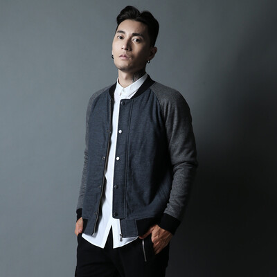 

Мужские куртки YOMS Мужские куртки с длинными рукавами для мужчин и женщин Повседневные повседневные куртки для пота Deep Grey Grey XL180