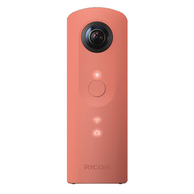 

Ricoh the Ricsc theta sc 360 degree panoramic camera digital camera pink VR concept products