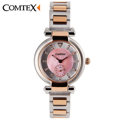 

Comtex Часы Женщины моды 2016 Luxury Brand нержавеющей стали Алмазный наручные женские часы