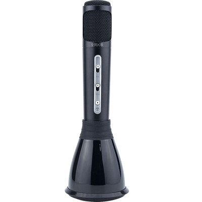 

News passers-K068 cell phone microphone K song microphone Bluetooth wireless broadcast anchor sing sing K song microphone Apple Andrews universal custom version of the handset microphone black parrot with disabilities