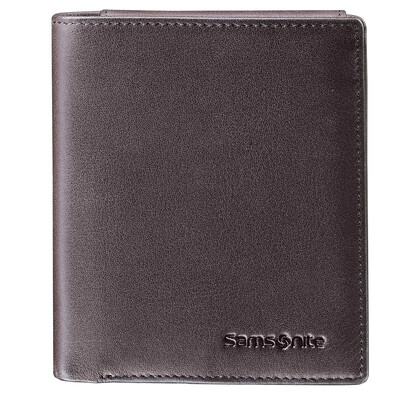 

The new beauty Samsonite MERLE leisure business comfortable leather vertical wallet 46Q * 03002 brown