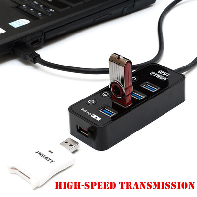 

Конвен- Высокоскоростной 4-портовый USB 2.0 концентратор USB порт USB HUB Портативный USB OTG HUB разветвитель для Macbook Air Lap