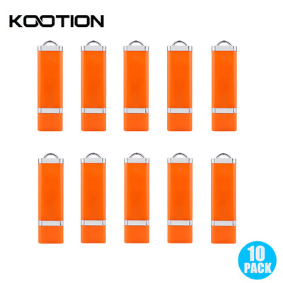 

Portable USB Flash Drive U Disk Memory Stick 16GB 8GB 4GB 2GB 1GB Orange 10Packs