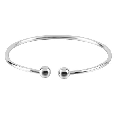 

Девушки женщин Посеребренная сплав браслет Открыть манжета Простые ювелирные изделия