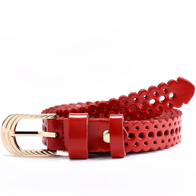 

Siti Ya STIYA Ms belt new Korean women&39s fashion decorative pin buckle closure waist dress Ms simple casual red belt 862S081002