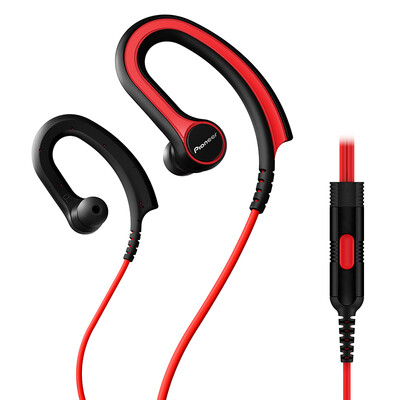 

Pioneer SE-E711T sport earbuds red