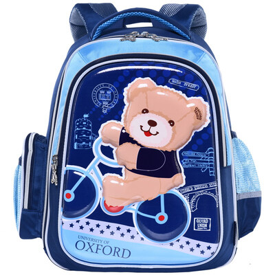 

Oxford University UNIVERSITY OF OXFORD Cubs children bag light simple simple casual backpack primary school students bag J072A dark blue