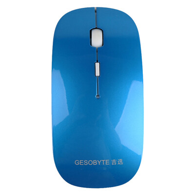 

Ji выбран из (GESOBYTE) WM1001 аккумуляторная беспроводная мышь синего немого
